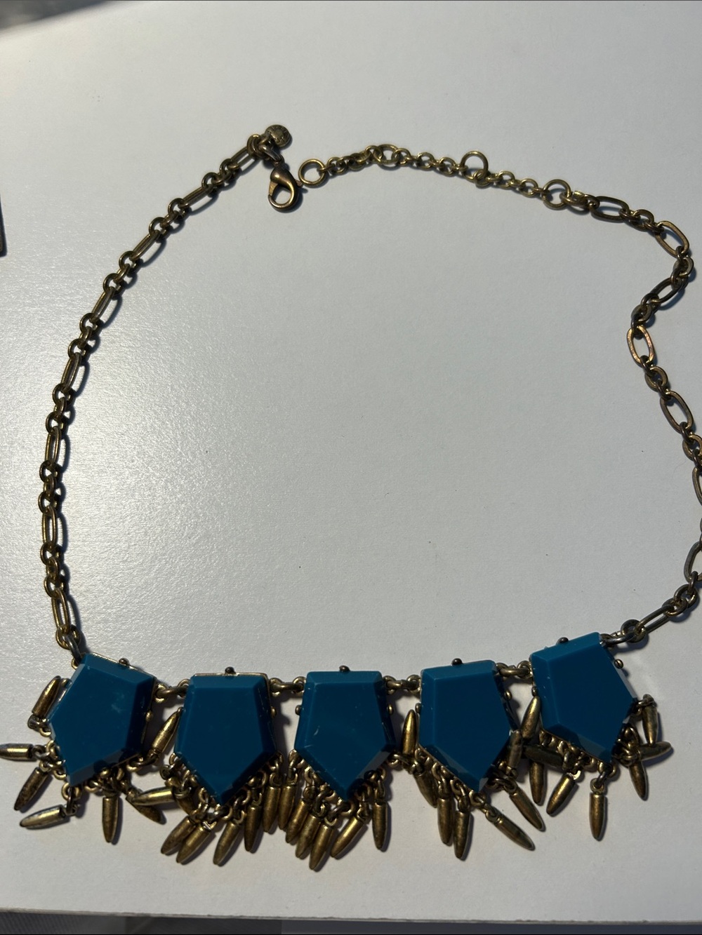 J. Crew turquoise necklace